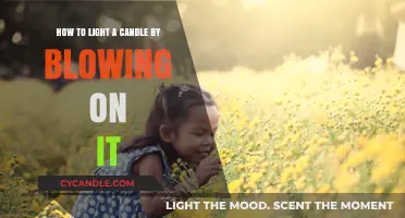 Master the Art: Lighting a Candle by Blowing on It