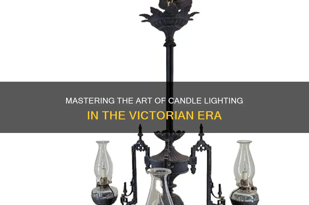 how to light a candle in 1899