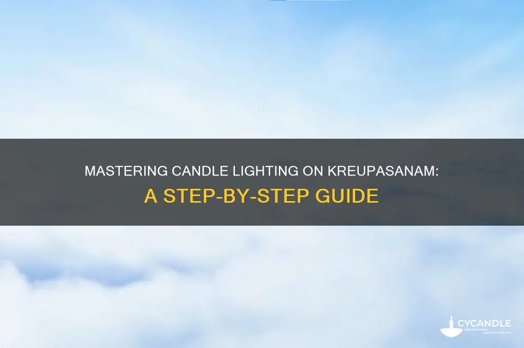 how to light a candle in kreupasanam website