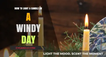 Mastering Windy Candle Lighting: Tips for a Steady Flame Outdoors