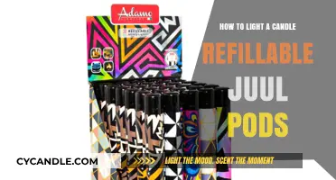 Lighting Refillable Juul Pods with Candles: A Safe Step-by-Step Guide