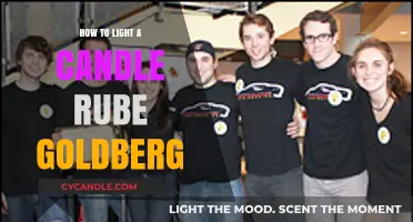 Ingenious Candle Lighting: Crafting a Rube Goldberg Machine Step-by-Step