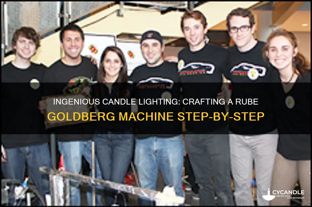 how to light a candle rube goldberg