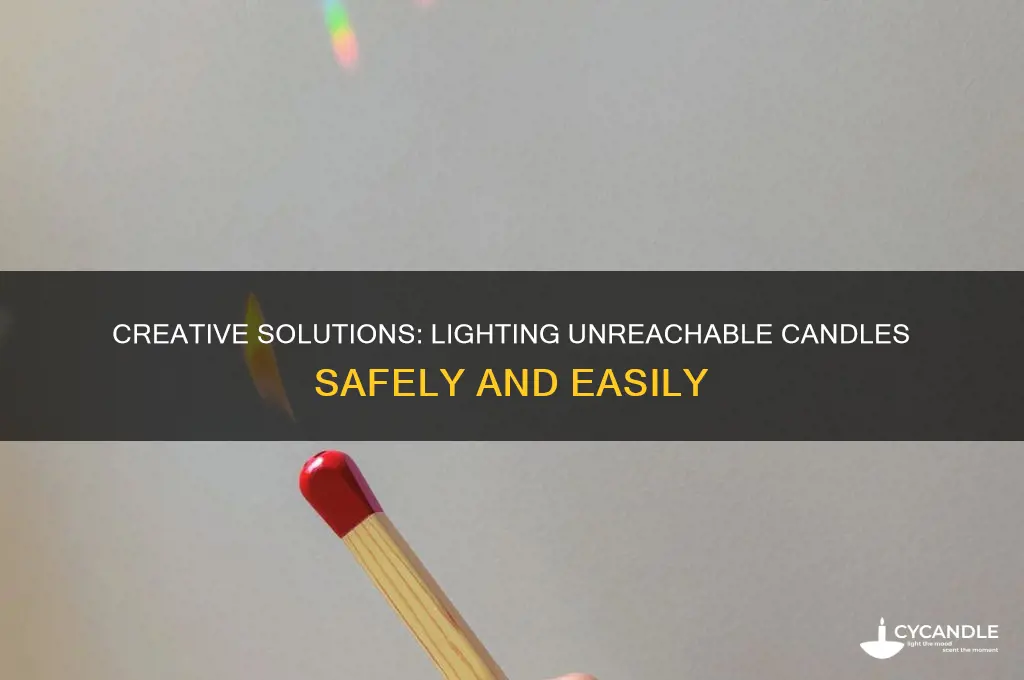 how to light a candle that you can