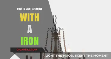 Unusual Fire-Starting: Lighting a Candle with an Iron Safely