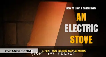 Safely Lighting Candles Using Your Electric Stove: A Step-by-Step Guide