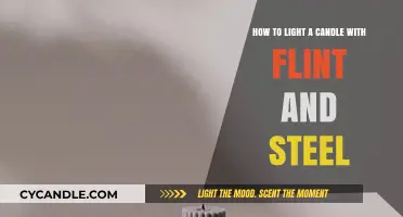 Mastering Ancient Fire-Starting: Light a Candle with Flint and Steel