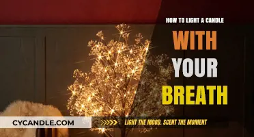 Master the Art: Lighting a Candle with Your Breath Effortlessly