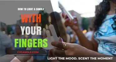 Master the Art: Lighting a Candle with Your Fingers Safely