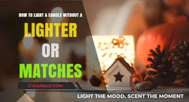 Creative Ways to Light a Candle Without Matches or Lighters