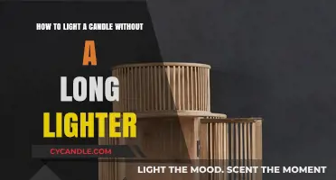 Creative Ways to Light a Candle Without a Long Lighter