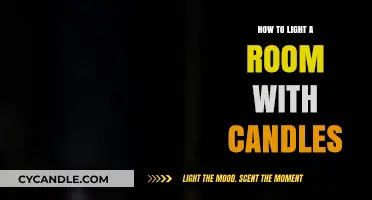 Warm Ambiance: Mastering the Art of Candlelit Room Lighting