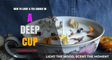 Mastering the Art of Lighting Tea Candles in Deep Cups