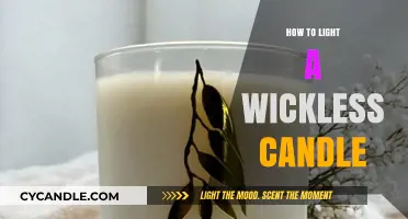 Effortless Ambiance: Mastering the Art of Lighting Wickless Candles
