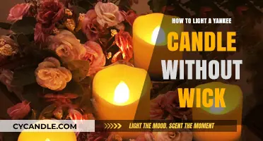 Creative Ways to Safely Light a Wickless Yankee Candle