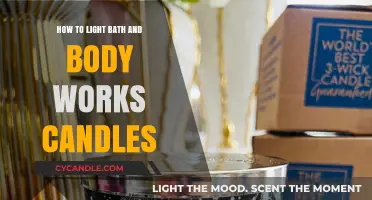 Mastering the Art of Lighting Bath and Body Works Candles