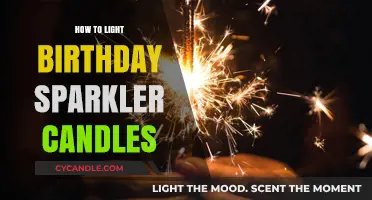 Safe & Sparkling: A Guide to Lighting Birthday Sparkler Candles