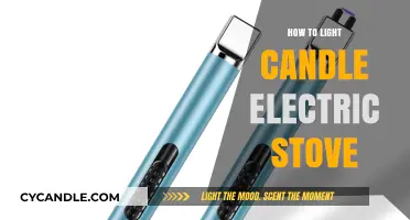 Safely Lighting Candles on an Electric Stove: A Step-by-Step Guide