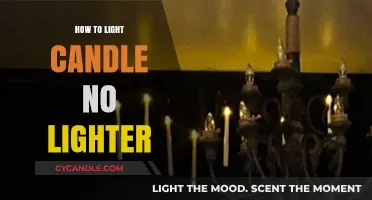 Creative Ways to Light a Candle Without a Lighter or Matches