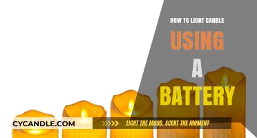 Creative Battery-Powered Candle Lighting: A Safe and Simple DIY Guide
