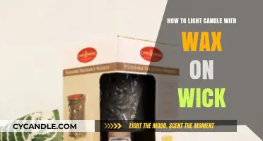 Mastering the Art of Lighting Wax-Covered Candle Wicks Effortlessly