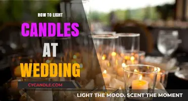 Romantic Wedding Candle Lighting: Tips for a Magical Ambiance