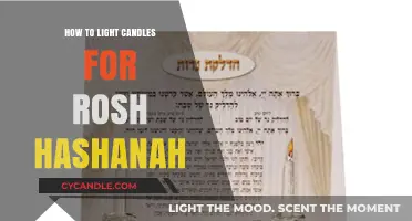 Lighting Rosh Hashanah Candles: A Step-by-Step Guide to Welcoming the New Year