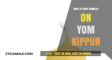 Lighting Candles on Yom Kippur: A Step-by-Step Guide for Observance
