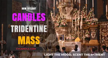 Lighting Candles for the Tridentine Mass: A Step-by-Step Guide