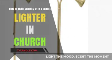 Lighting Candles Safely in Church: A Guide to Using Candle Lighters