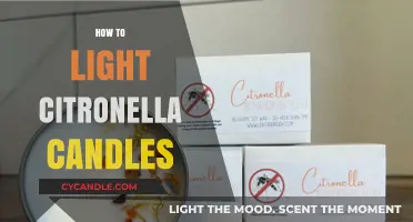 Mastering Citronella Candles: Tips for Effective Lighting and Use