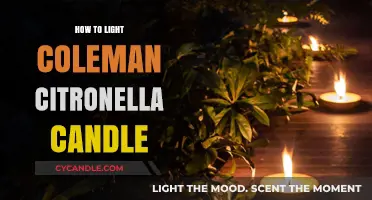 Easy Steps to Safely Light Your Coleman Citronella Candle