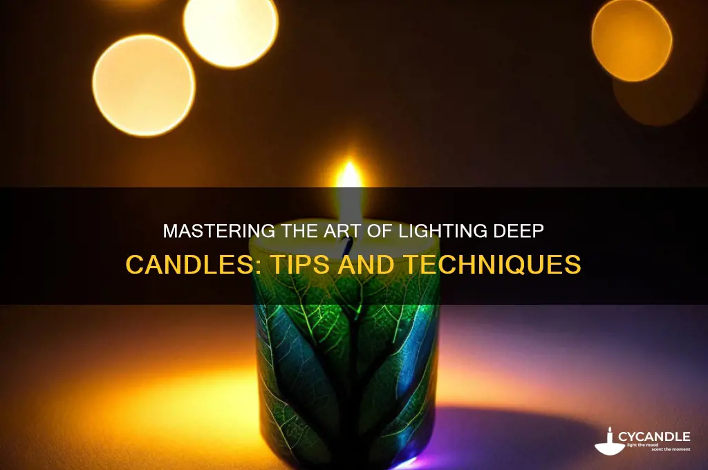 how to light deep candle