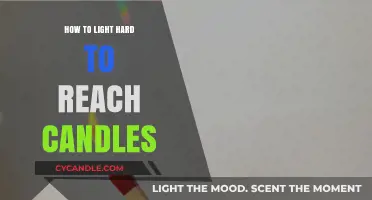 Creative Solutions for Lighting Hard-to-Reach Candles Safely and Easily