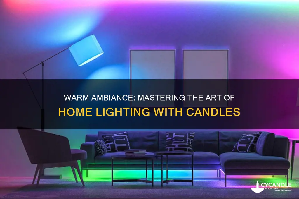 how to light home with candles