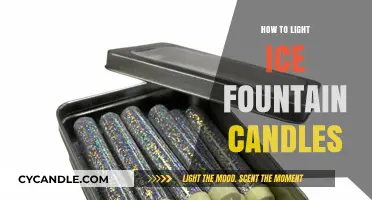 Mastering the Art of Lighting Ice Fountain Candles Safely