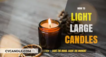 Mastering the Art of Lighting Large Candles Safely and Effectively