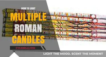 Mastering the Art of Lighting Multiple Roman Candles Safely