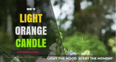 Mastering the Art of Lighting an Orange Candle Safely and Effectively