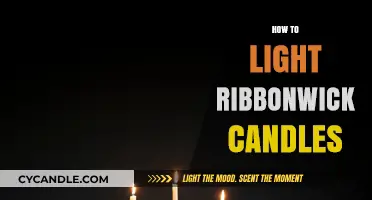 Mastering the Art of Lighting RibbonWick Candles: Tips and Tricks