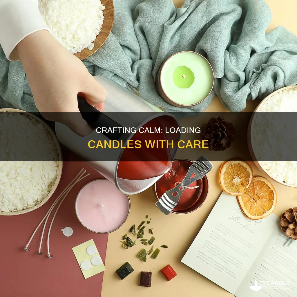 how to load a candle