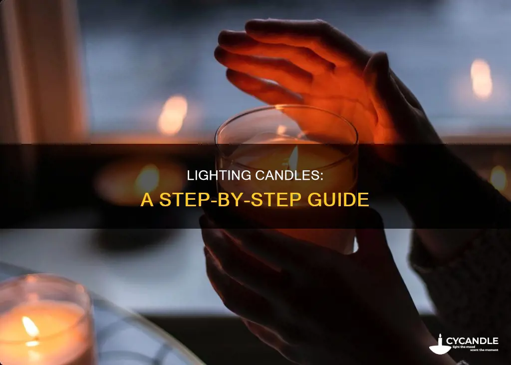 how to loght a candle