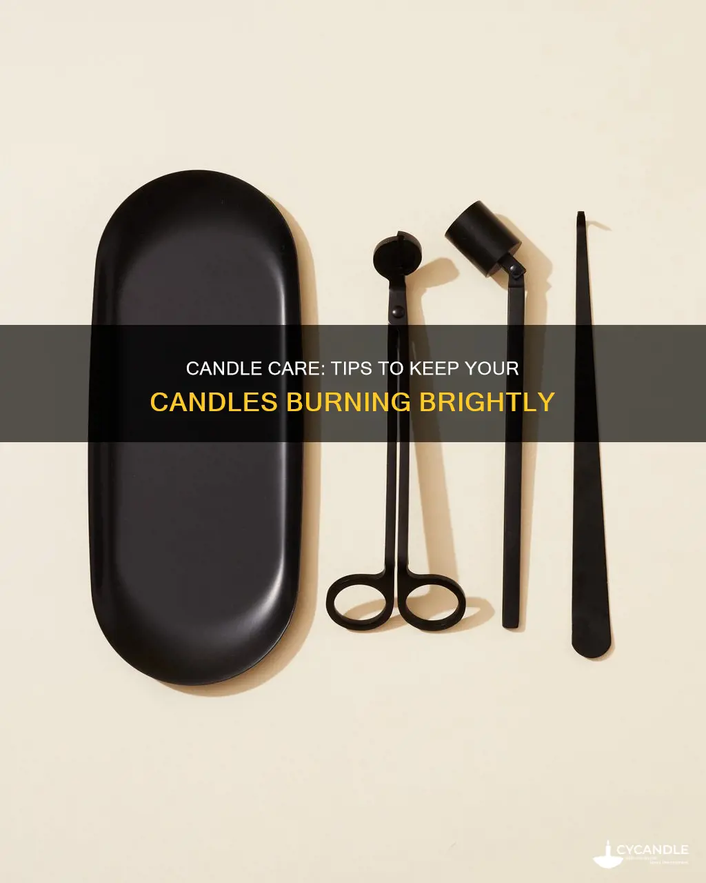 how to maintain candles