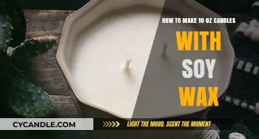 Crafting Perfect 10 oz Soy Wax Candles: A Step-by-Step Guide