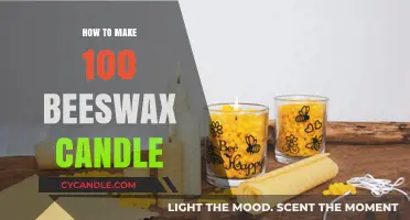 Crafting Beeswax Candles: A Step-by-Step Guide to Making 100