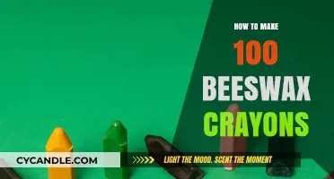 Crafting Beeswax Crayons: A Step-by-Step Guide to Making 100