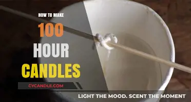 Crafting Long-Lasting 100-Hour Candles: A Step-by-Step DIY Guide