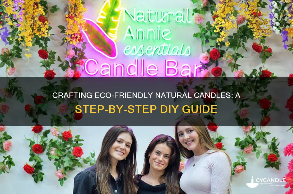 how to make 100 natural candles