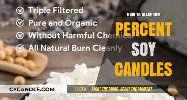 Crafting Perfect Soy Candles: A Step-by-Step Guide to 100% Soy Wax