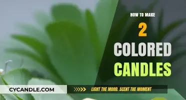 Crafting Dual-Tone Candles: A Step-by-Step DIY Guide
